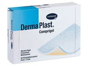 DermaPlast Comprigel 5 cm x 7.5 cm, 100 Stück