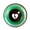 Rotaid Plus AED Solid Wandschrank - Aussen transparent-grün