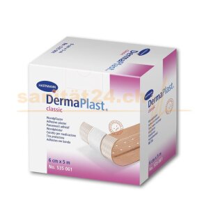 DermaPlast® classic Wundverbände  5 m x 6 cm