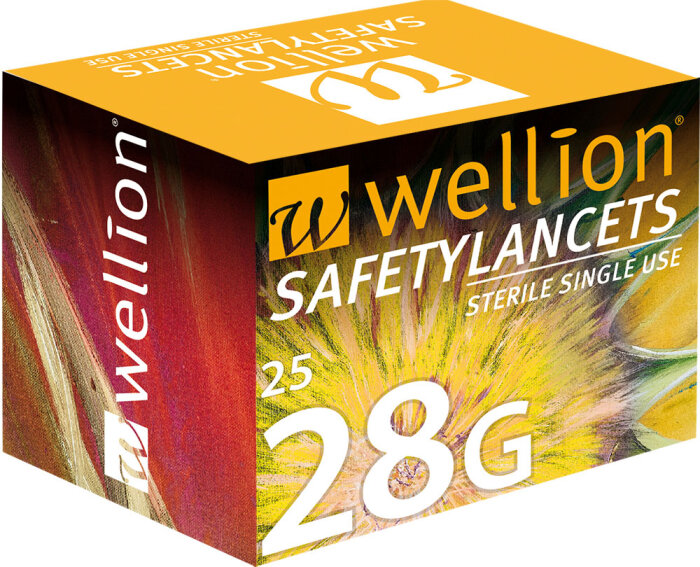 Wellion Sicherheitslanzetten 28G (Safetylancets)