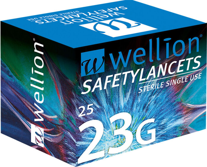 Wellion Sicherheitslanzetten 23G (Safetylancets)
