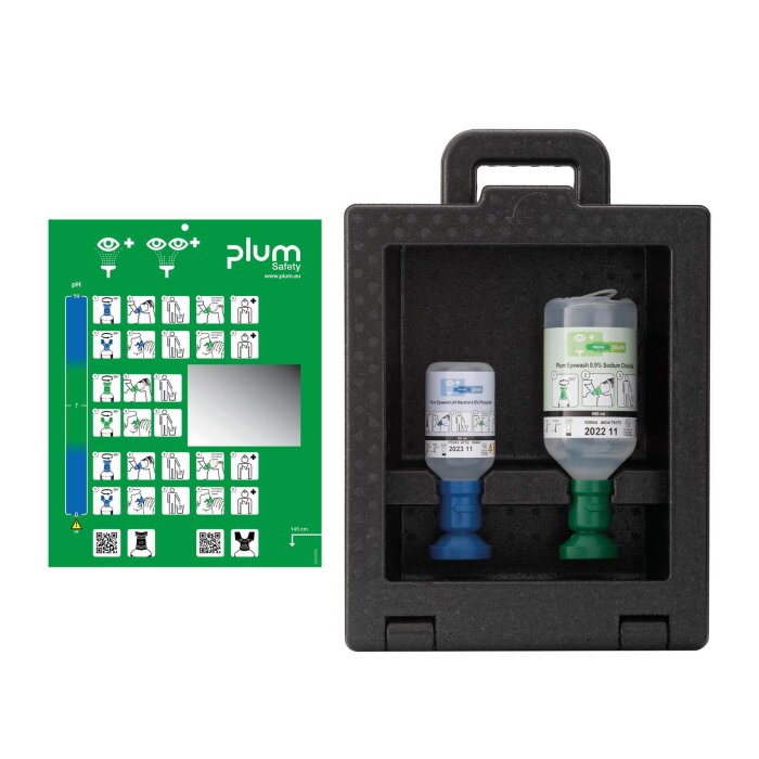 Plum iBox 2 mit 500ml NaCl und 200ml pH-neutral
