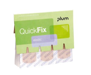 Plum QuickFix Nachfüllpack, 45 Pflasterstrips elastisch