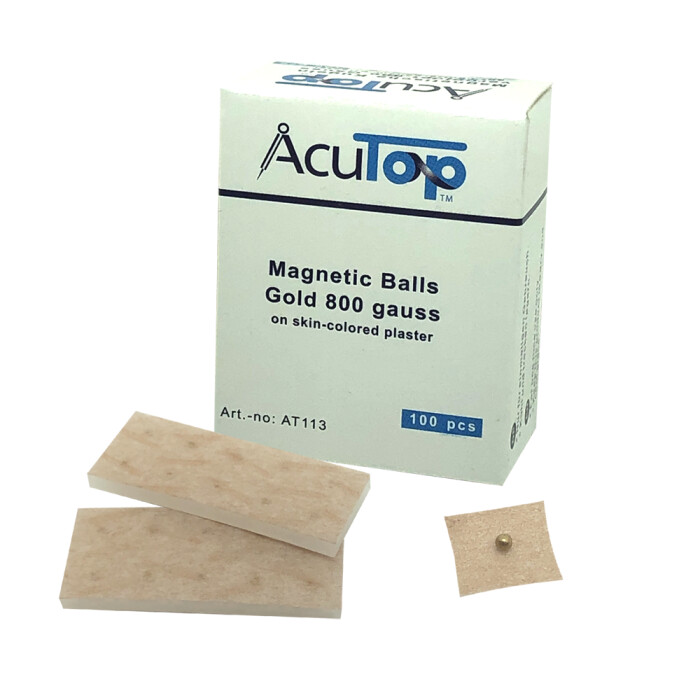 AcuTop® Magnetische Ohrkugeln, gold