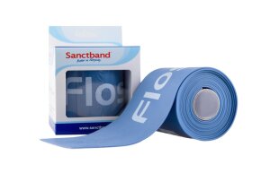 Sanctband Flossband, 7,5 cm x 2 m Blau - mittel - LVL2