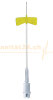 Multifly® Kanülen für S-Monovette®  20 G x ¾“ Nr 1 0.9 mm /19mm gelb, kurzer Schlauch (80mm)
