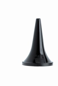 KaWe Dauer-Ohrtrichter zu Otoskop Ø 2,5 mm schwarz (10 Stk.)