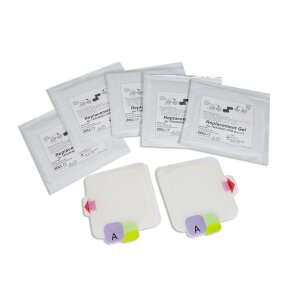 Zoll CPR-D Trainingselektrode Replacement Gel Pads, 5 Stk.
